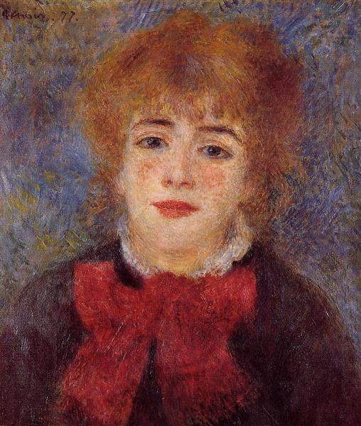 Jeanne Samary, 1877 - Auguste Renoir