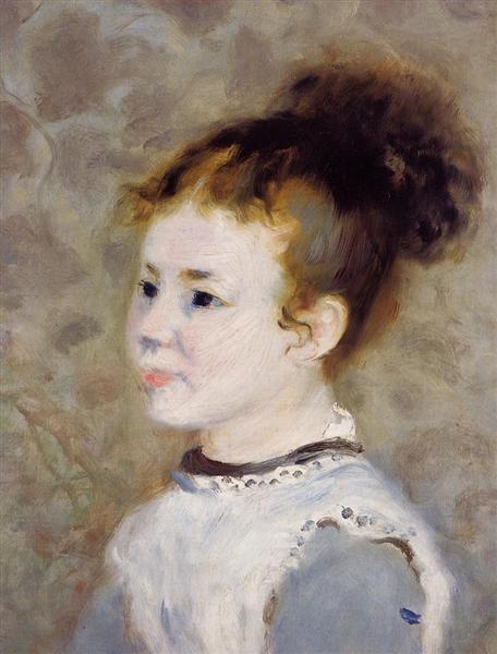 Jeanne Sisley, 1875 - Пьер Огюст Ренуар