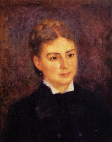 Madame Paul Berard, c.1879 - 雷諾瓦