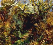 Mediterranean landscape - Auguste Renoir