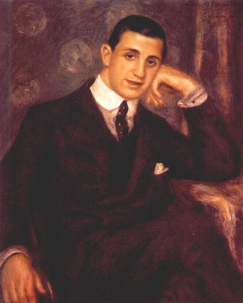 Portrait of Henry Bernstein - Pierre-Auguste Renoir