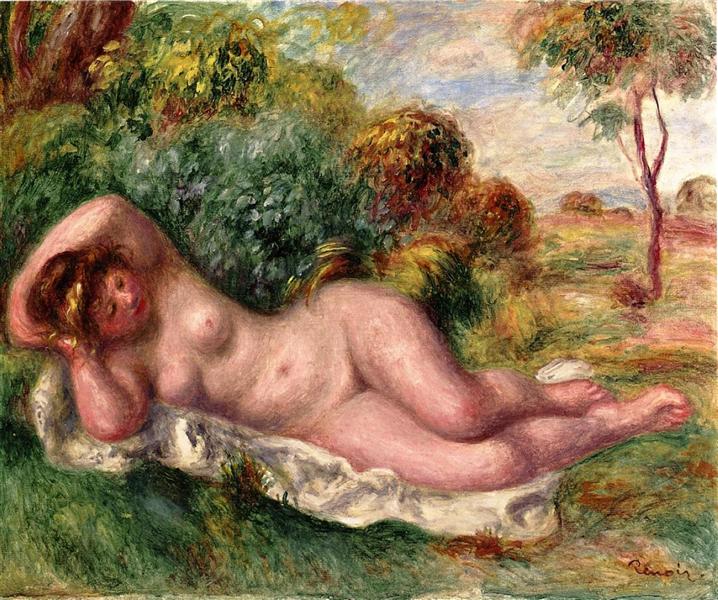 Reclining Nude (The Baker's Wife), 1902 - 雷諾瓦