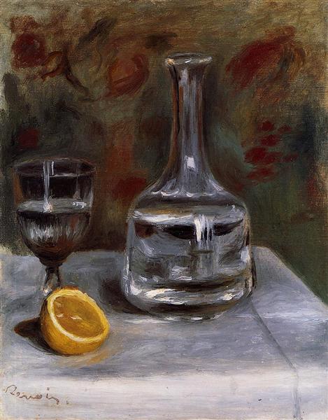 Still Life with Carafe, 1892 - Pierre-Auguste Renoir