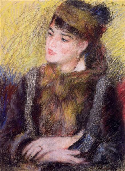 Study of a Woman - Auguste Renoir