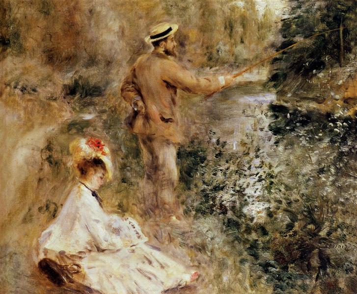 The Fisherman, 1874 - Pierre-Auguste Renoir