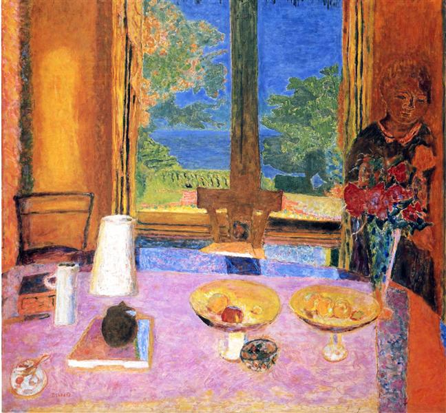 Dining Room on the Garden - Pierre Bonnard