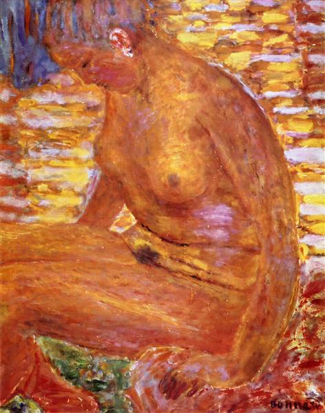 Sombre Nude, 1941 - Pierre Bonnard