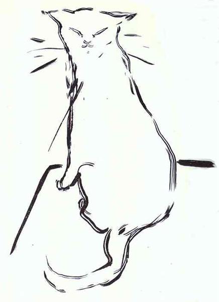 The Cat - Pierre Bonnard