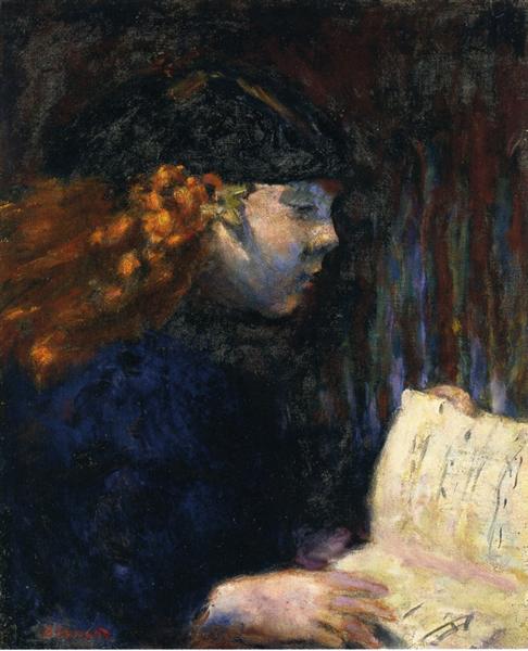 The Solfege, 1917 - Pierre Bonnard