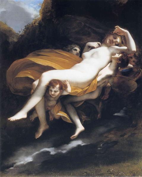 Psyche transported to Heaven - Pierre-Paul Prud'hon