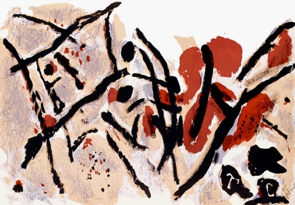 Composition, 1954 - Pierre Tal-Coat