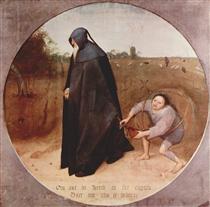 Misanthrope - Pieter Bruegel der Ältere