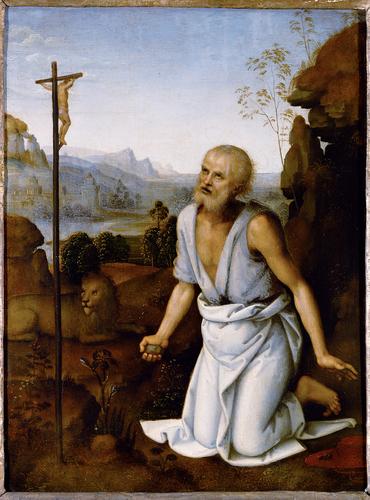 Св. Иероним, 1502 - Пьетро Перуджино