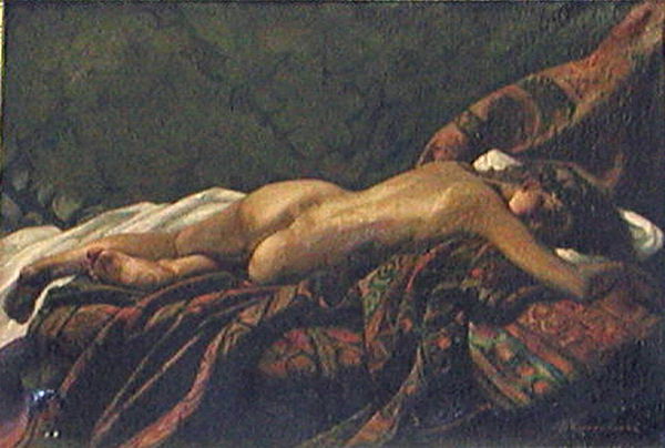 Female nude - Piotr Kontchalovski