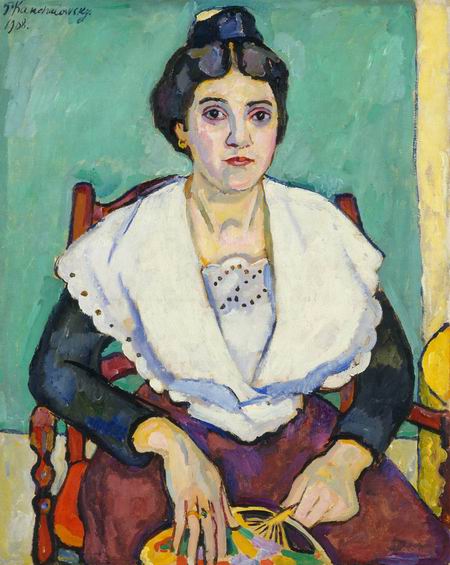 Girl from Arles, 1908 - Piotr Kontchalovski