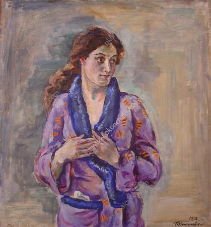 Portrait of Arfenik Artemevna Tadeo, 1930 - Piotr Kontchalovski