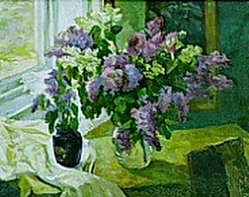 Still Life. Lilacs., 1951 - Piotr Kontchalovski
