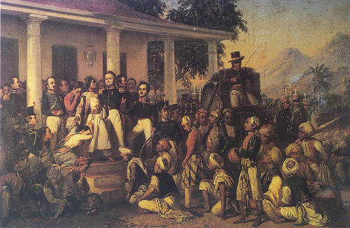 The Arrest of Pangeran Diponegoro, 1857 - Раден Салех