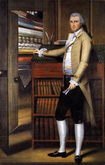 Earl's portrait of Elijah Boardman - Ральф Эрл