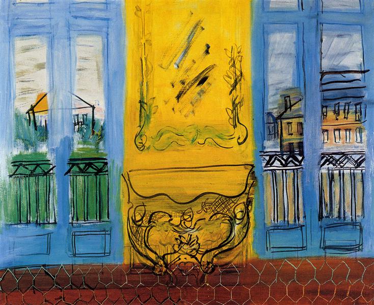 Console With Two Windows, 1948 - Raoul Dufy