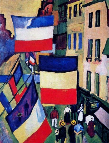 Street Decked with Flags, 1906 - Raoul Dufy
