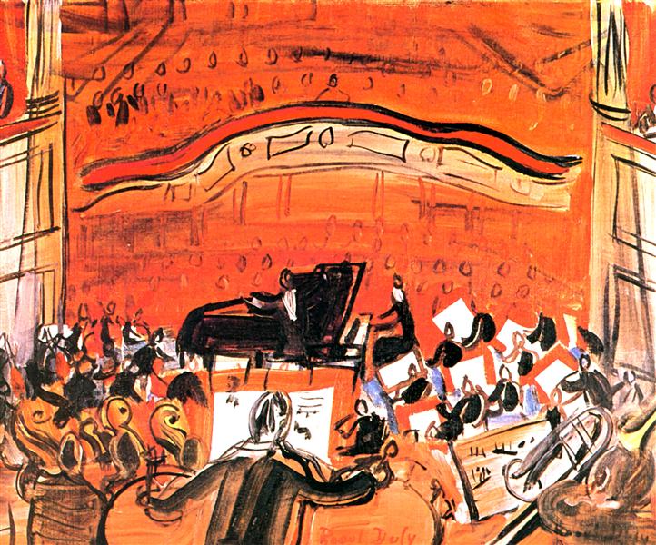 The Red Concert, 1946 - Raoul Dufy