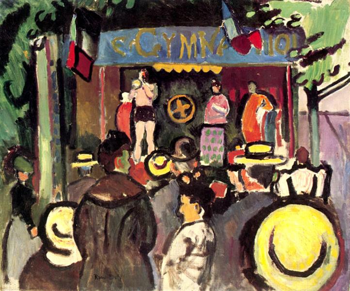 Travelling Show, 1906 - Raoul Dufy