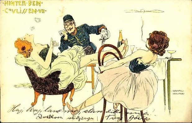 Behind the Scenes, 1900 - Рафаель Кірхнер