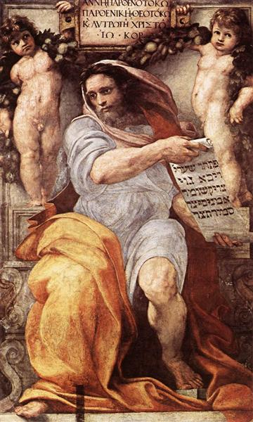 The Prophet Isaiah, 1511 - 1512 - Rafael Sanzio