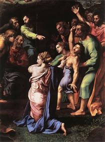 The Transfiguration (detail) - Raphaël