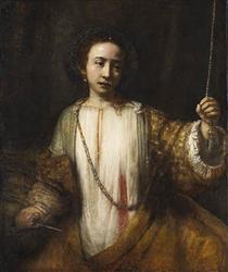 Lucretia - Rembrandt