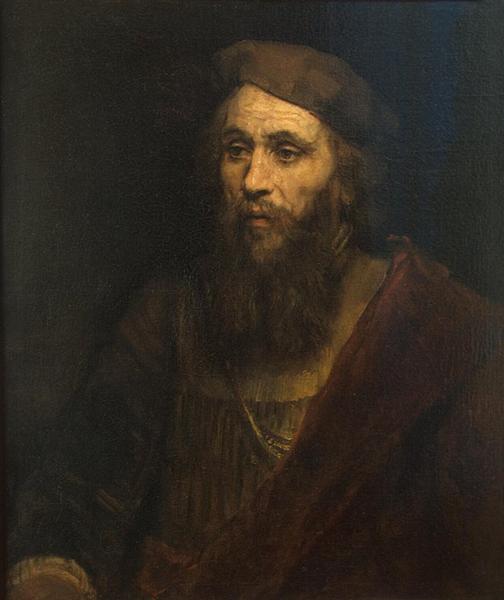 Portrait of a Bearded Man, 1661 - Рембрандт