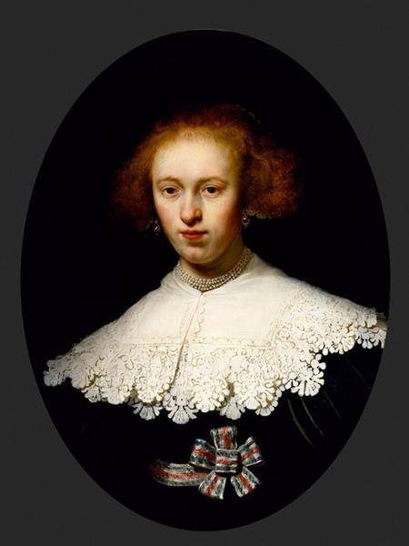 Portrait of a Young Woman, 1633 - Рембрандт