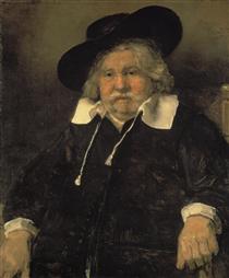 Portrait of an elderly man - Rembrandt van Rijn