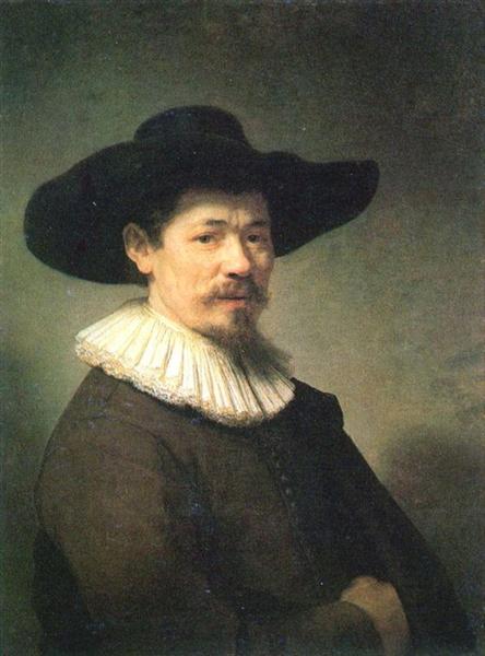 Portrait of Herman Doomer, 1640 - 林布蘭