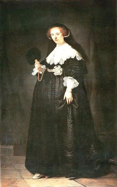 Portrait of Oopjen Coppit, 1634 - Rembrandt