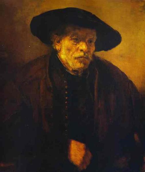 Portrait of Rembrandt's Brother, Andrien van Rijn, 1654 - Рембрандт