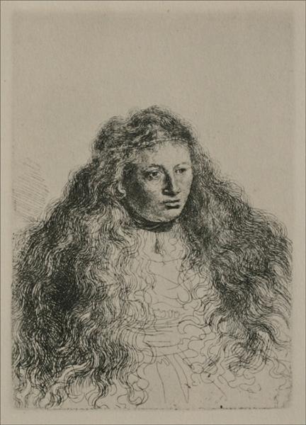 Study of Jewish Bride - Rembrandt