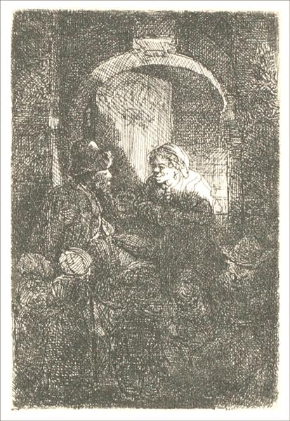 The Schoolmaster, 1641 - Рембрандт