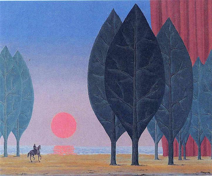 Forest of Paimpont, 1963 - René Magritte