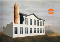 The revealing of the present - René Magritte