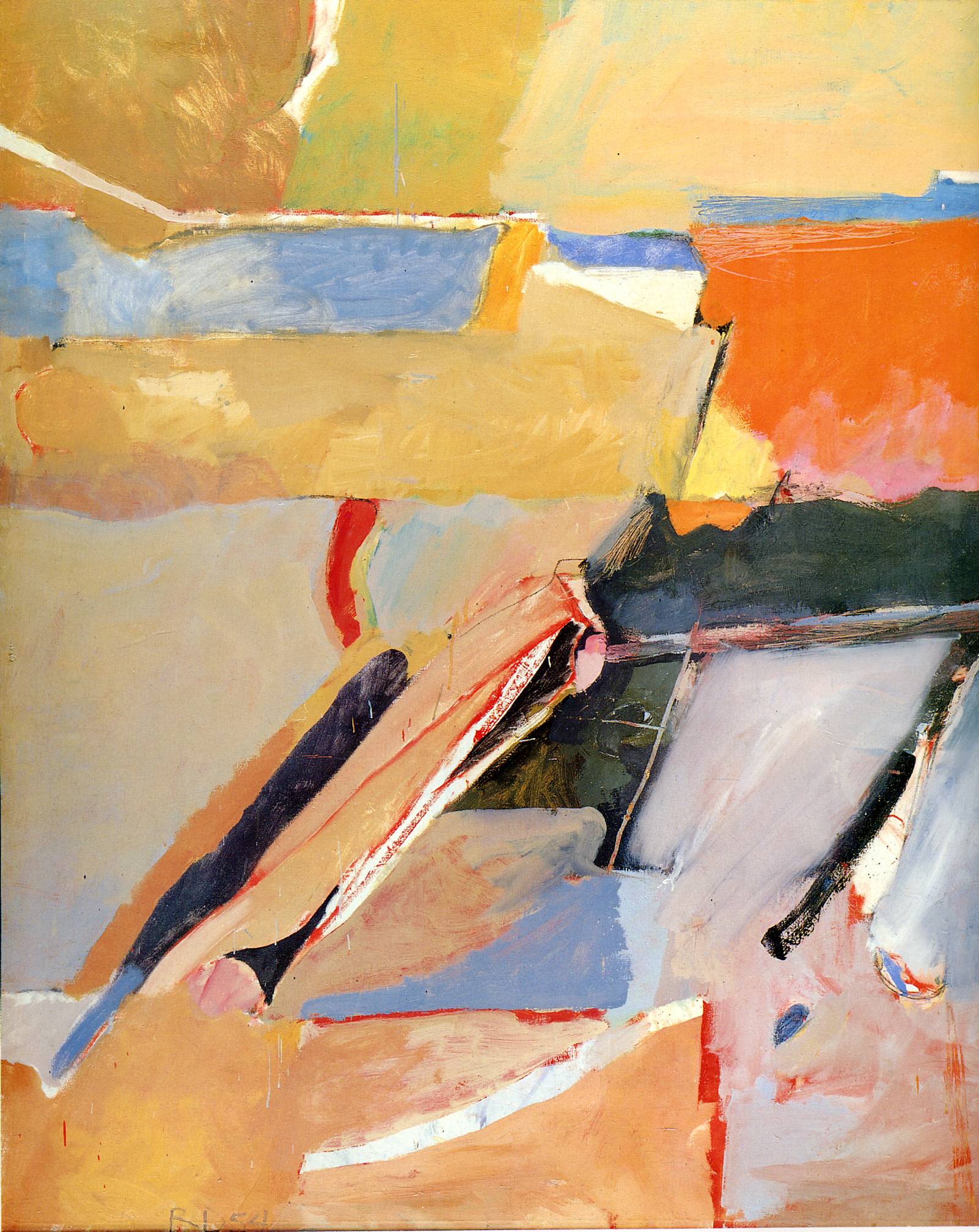 Berkeley No 8 Richard Diebenkorn WikiArt Org   Berkeley No 8 