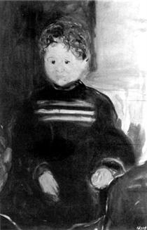 Child's Portrait - Richard Gerstl