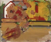 Autumn Landscape with House - Роберт Де Ниро (старший)