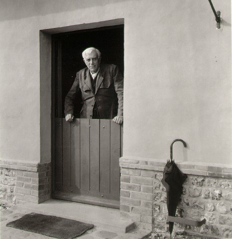 Georges Braque a Varengeville, 1953 - Robert Doisneau