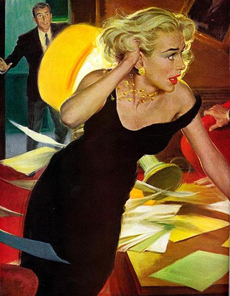 The Cold-War Blonde, 1959 - Robert G. Harris