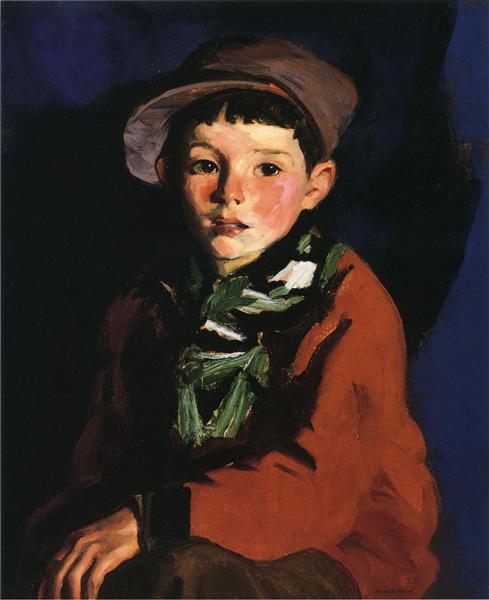 Listening Boy, 1924 - Robert Henri