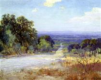 A White Road at Late Afternoon - Robert Julian Onderdonk