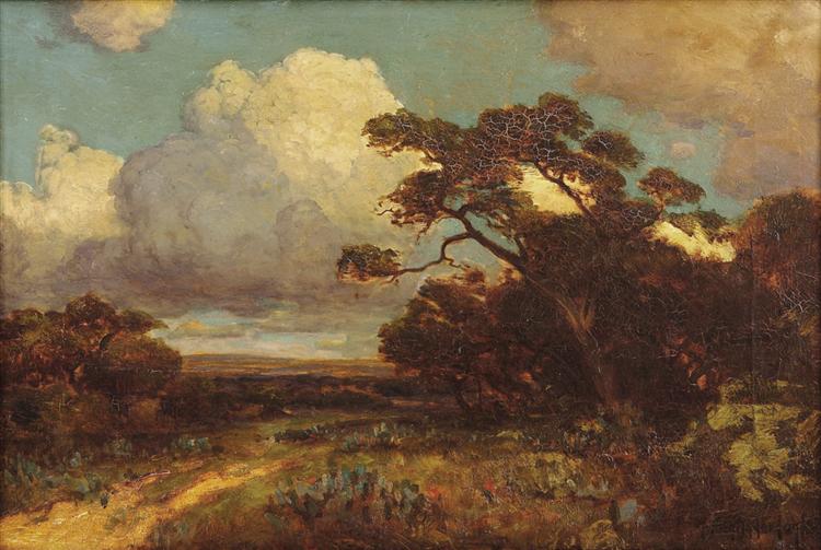 Through the Hills in SW Texas, 1911 - Robert Julian Onderdonk
