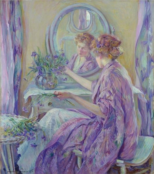 The Violet Kimono, 1911 - Роберт Лівайс Рід